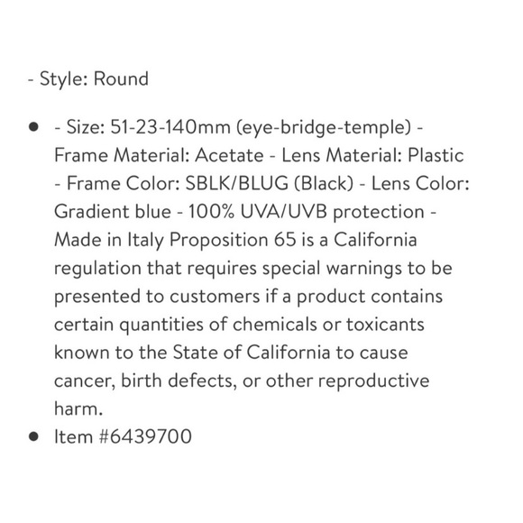 Emilio Pucci | NWT!! 51mm Round Sunglasses - Picture 12 of 12